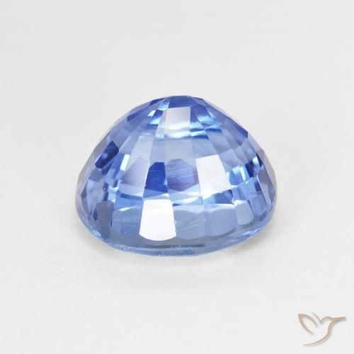 9,17 ctw natürlicher Mittleres Marineblau Saphir, Oval, VVS-VS