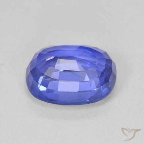 9,17 ctw natürlicher tiefviolett-blau Saphir, Oval, VVS-VS