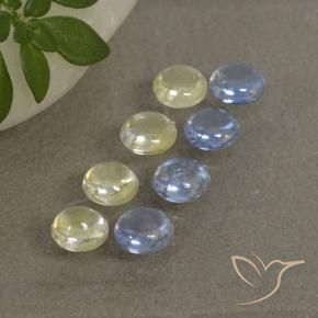 1.95 ct natürliche Mehrfarbig Saphir-Edelsteine, Runden, Transparent