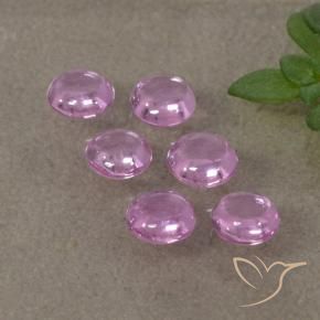 1.16 ct natürliche Purpur Rosa Saphir-Edelsteine, Runden, Transparent