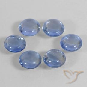 1.44 ct natürliche Baby blau Saphir-Edelsteine, Runden, Transparent