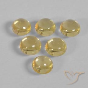 1.23 ct natürliche Dunkel gelb Saphir-Edelsteine, Runden, Transparent