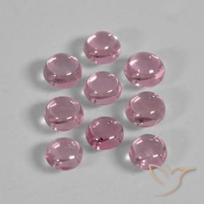 1.56 ct natürliche Medium Deep Pink Saphir-Edelsteine, Runden, Transparent