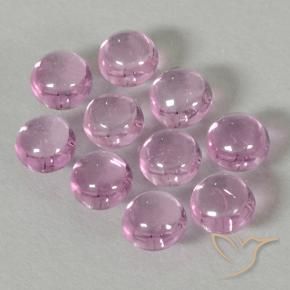 2.06 ct natürliche Sehr helles Rosa Saphir-Edelsteine, Runden, Transparent