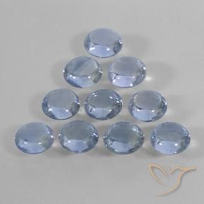 2.23 ct natürliche hellblau Saphir-Edelsteine, Runden, Transparent