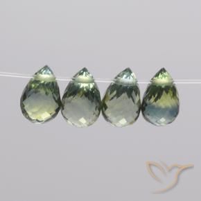 2.68 ct natürliche Mehrfarbig Saphir-Edelsteine, Briolette, VS