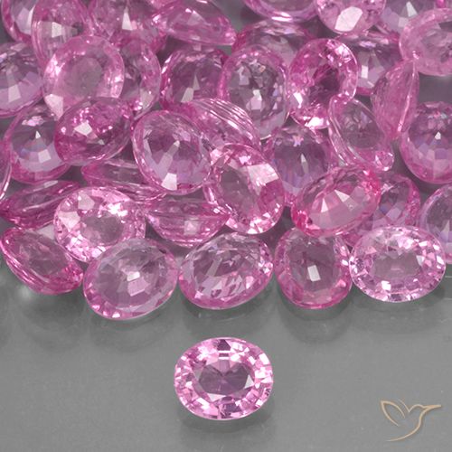 0.42ct Natürlicher Intensives Lila Saphir, Oval, VS