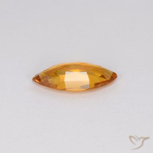 9,17 ctw natürlicher Golden Saphir, Marquise, VVS