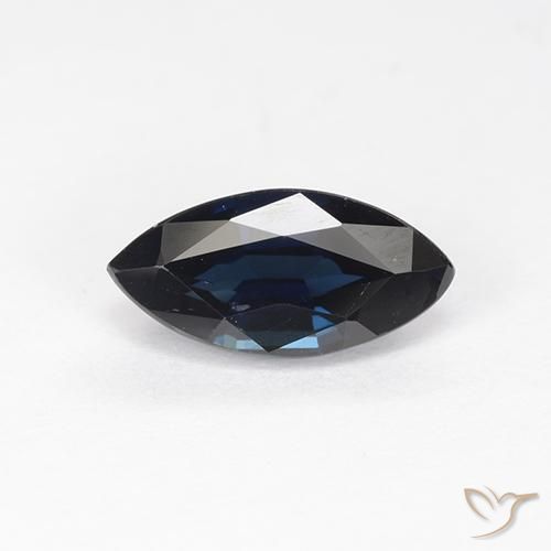 1.20ct Natürlicher Mitternachtsblau Saphir, Marquise, VVS