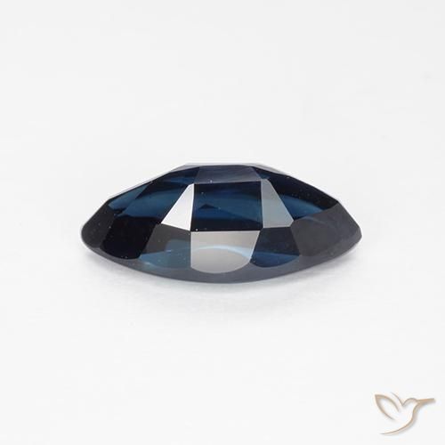 9,17 ctw natürlicher Mitternachtsblau Saphir, Marquise, VVS