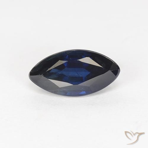 0.92ct Natürlicher Dämmerungsblau Saphir, Marquise, VS