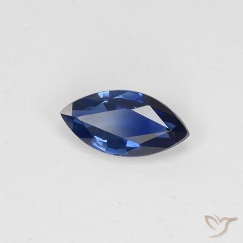 9,17 ctw natürlicher Dämmerungsblau Saphir, Marquise, VVS-VS