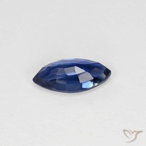 9,17 ctw natürlicher Dämmerungsblau Saphir, Marquise, VVS-VS