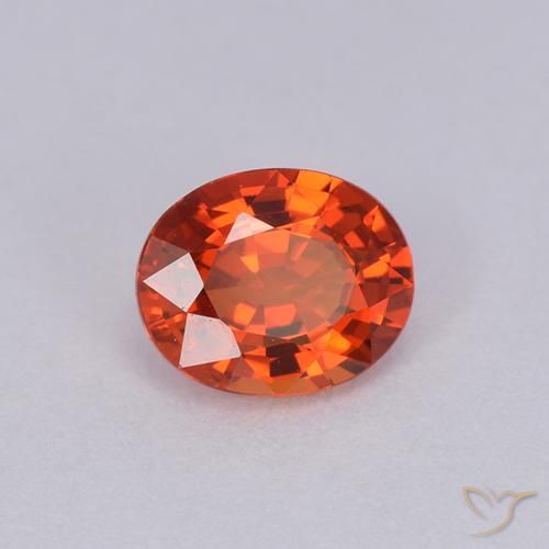 9,17 ctw natürlicher Leuchtendes Purpurrot Saphir, Oval, VVS
