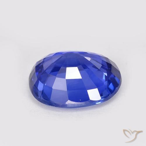 9,17 ctw natürlicher Kornblumenblau Saphir, Oval, VS