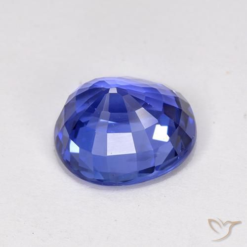 9,17 ctw natürlicher Helles Kornblumenblau Saphir, Oval, VS