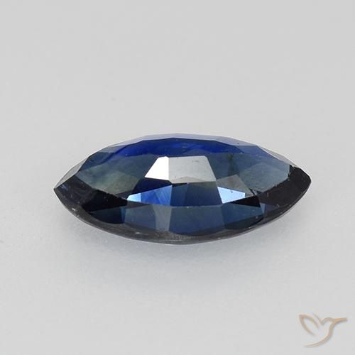 9,17 ctw natürlicher Navy blau Saphir, Marquise, VVS-VS