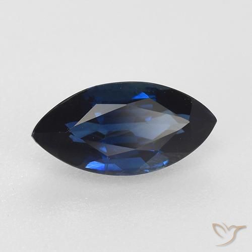9,17 ctw natürlicher Dämmerungsblau Saphir, Marquise, VVS-VS