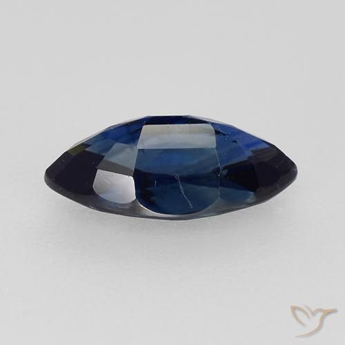 9,17 ctw natürlicher Dämmerungsblau Saphir, Marquise, VVS-VS