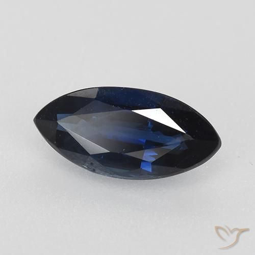 9,17 ctw natürlicher Dämmerungsblau Saphir, Marquise, VVS-VS