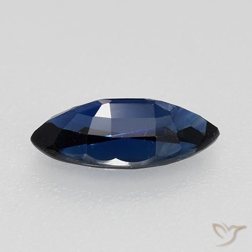 9,17 ctw natürlicher Dämmerungsblau Saphir, Marquise, VVS-VS