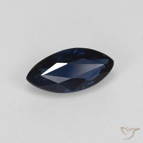 9,17 ctw natürlicher Navy blau Saphir, Marquise, VVS-VS