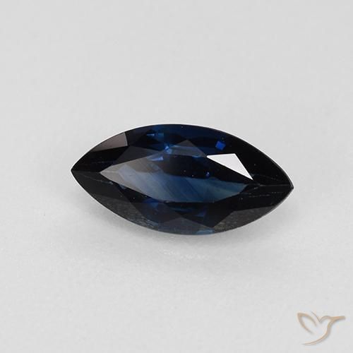 9,17 ctw natürlicher Dämmerungsblau Saphir, Marquise, VVS-VS