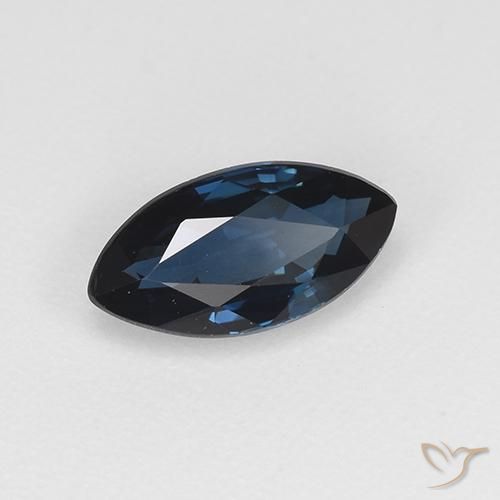 9,17 ctw natürlicher dunkelblau Saphir, Marquise, VVS-VS