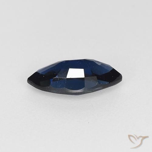 9,17 ctw natürlicher dunkelblau Saphir, Marquise, VS