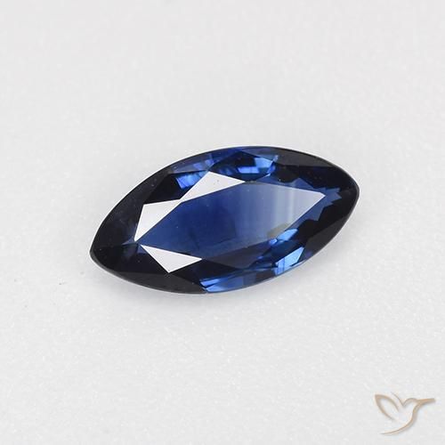 9,17 ctw natürlicher Navy blau Saphir, Marquise, VVS-VS