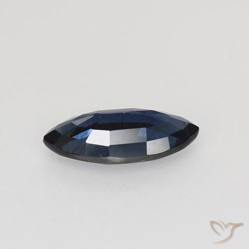 9,17 ctw natürlicher Mitternachtsblau Saphir, Marquise, VVS-VS
