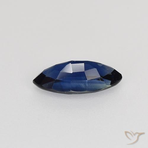 9,17 ctw natürlicher Dämmerungsblau Saphir, Marquise, VVS-VS