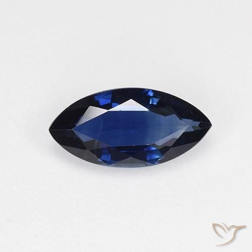 0.68ct Natürlicher Dämmerungsblau Saphir, Marquise, VVS-VS