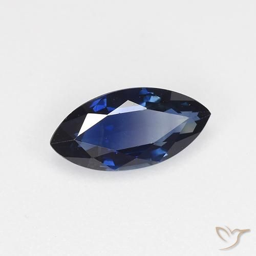 9,17 ctw natürlicher Dämmerungsblau Saphir, Marquise, VVS-VS