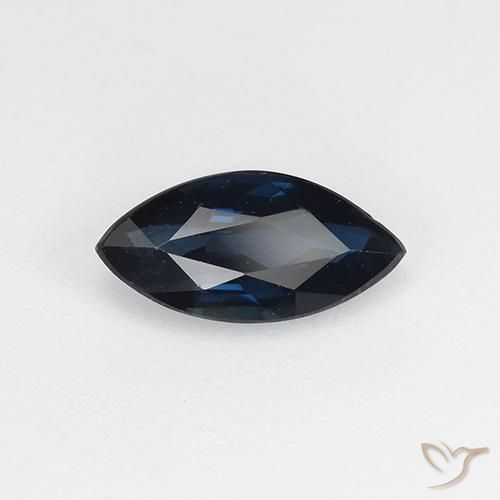 9,17 ctw natürlicher dunkelblau Saphir, Marquise, VVS-VS