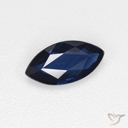 9,17 ctw natürlicher Dämmerungsblau Saphir, Marquise, VVS-VS