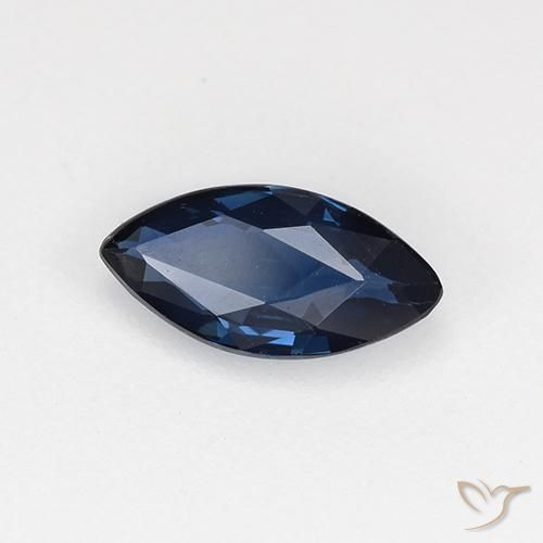 9,17 ctw natürlicher Mitternachtsblau Saphir, Marquise, VVS-VS