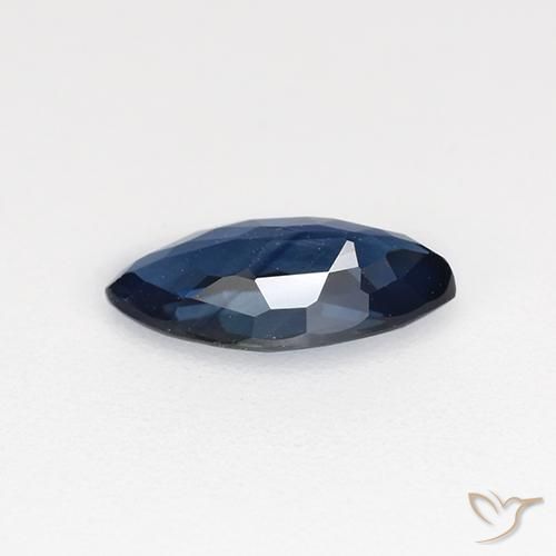 9,17 ctw natürlicher Mitternachtsblau Saphir, Marquise, VVS-VS