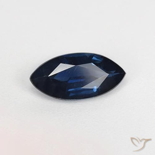 9,17 ctw natürlicher Dämmerungsblau Saphir, Marquise, VVS-VS