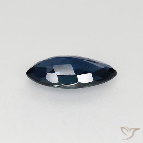 9,17 ctw natürlicher Mitternachtsblau Saphir, Marquise, VVS-VS
