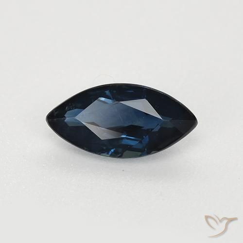 9,17 ctw natürlicher dunkelblau Saphir, Marquise, VVS-VS