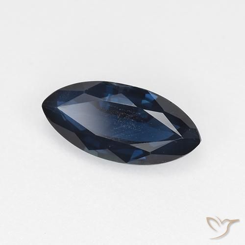 9,17 ctw natürlicher Mitternachtsblau Saphir, Marquise, VVS-VS