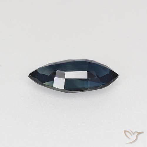 9,17 ctw natürlicher Mitternachtsblau Saphir, Marquise, VVS-VS
