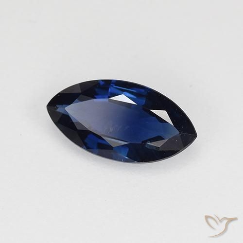 9,17 ctw natürlicher Dämmerungsblau Saphir, Marquise, VVS-VS