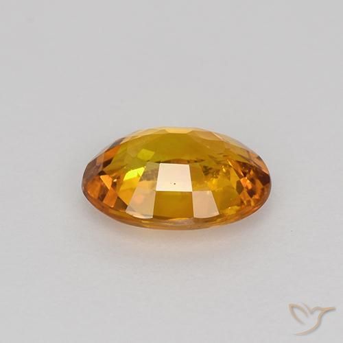 9,17 ctw natürlicher Erde Orange Saphir, Oval, VS