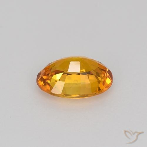 9,17 ctw natürlicher Erde Orange Saphir, Oval, VVS-VS