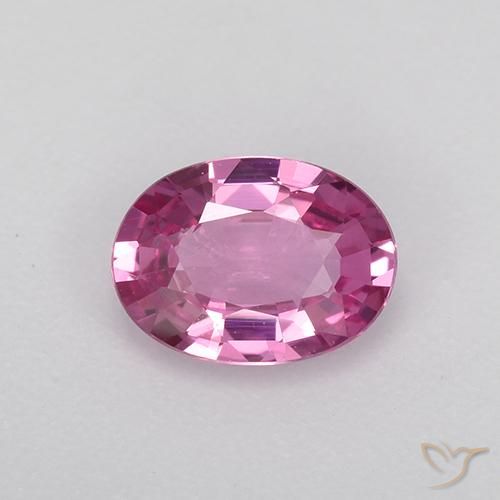 0.68ct Natürlicher Rosaig-lila Saphir, Oval, VVS