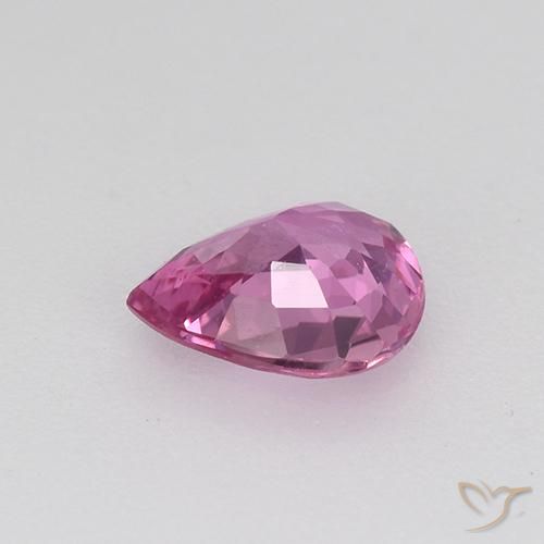 9,17 ctw natürlicher Königslila Rosa Saphir, Birnenform, VVS