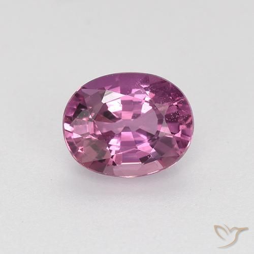 0.72ct Natürlicher Mittelviolett Saphir, Oval, VVS-VS