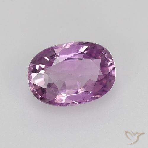 9,17 ctw natürlicher tieflila Saphir, Oval, VVS